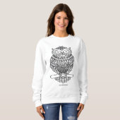 Eule (klassisch) - FrauenSweatshirt Sweatshirt (Vorne ganz)