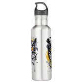 Eule Kopf - Eule Wasser Flasche - Niedliches Eule Edelstahlflasche (Rückseite)