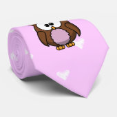 Eule Krawatte (Gerollt)