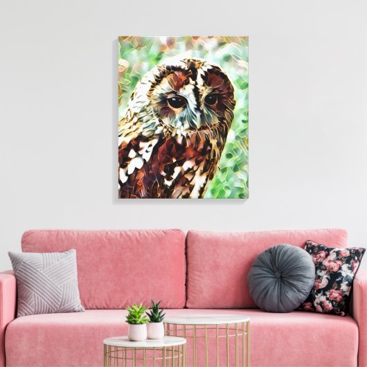 EULE LEINWANDDRUCK (Insitu (Wohnzimmer))