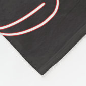 Eule Liebe für immer Fleecedecke (Ecke)