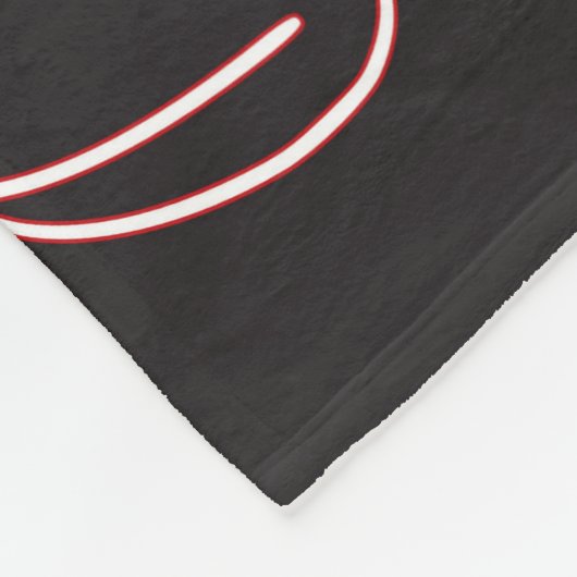 Eule Liebe für immer Fleecedecke (Ecke)