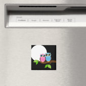 Eule Liebe Magnet (In Situ (Geschirrspüler))