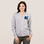Eule Liebe seinen Kaffee Hoodie (Vorne ganz)