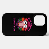 Eule liebt dich immer Case-Mate iPhone hülle (Rückseite (Horizontal))