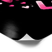Eule liebt dich immer - Valentinstag Poster (Ecke)
