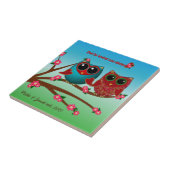 Eule liebt eure Keramik Tiles Fliese (Seite)