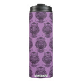 Eule (lila) - Thermaltumbler Thermosbecher (Vorderseite)
