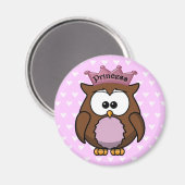 Eule Magnet (Vorderseite/Rückseite)