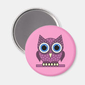 Eule Magnet (Vorderseite/Rückseite)