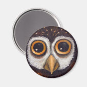 Eule Magnet (Vorderseite/Rückseite)