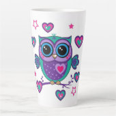 Eule mit Hirschen Milchtasse (Vorderseite)