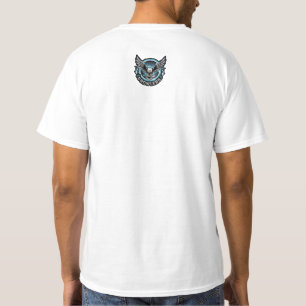 Eule mit Kopfhörern T-Shirt, Musikliebhaber Eule G T-Shirt