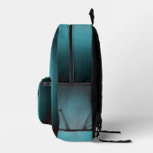 Eule mit magischen Elementen. Bedruckter Rucksack (Rechts)