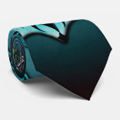 Eule mit magischen Elementen. Krawatte (Gerollt)