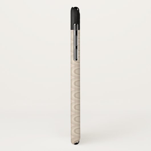 Eule mit Schnurrbart und Hut auf Case-Mate iPhone Hülle (Hinten/Links)