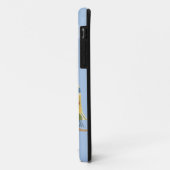 Eule mit Vintagen Blumen Case-Mate iPhone Hülle (Hinten/Links)