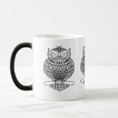 Eule - Morphing-Tasse (11oz) Verwandlungstasse (Links)