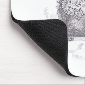 Eule Mousepad (Ecke)
