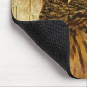 Eule Mousepad - abgehaltene Eule (Ecke)