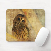 Eule Mousepad - abgehaltene Eule (Mit Mouse)