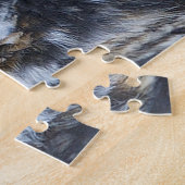 Eule mustert Tier-Puzzlen Puzzle (Seite)