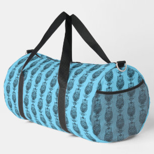 Eule (neonblau) - Duffle-Beutel Duffle Bag