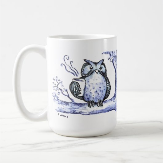 Eule Night Long Kaffeetasse (Links)
