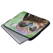 Eule-Notebook-Hülle 15" Laptopschutzhülle (Vorne Knopf)