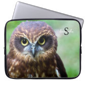 Eule-Notebook-Hülle 15" Laptopschutzhülle (Vorderseite)