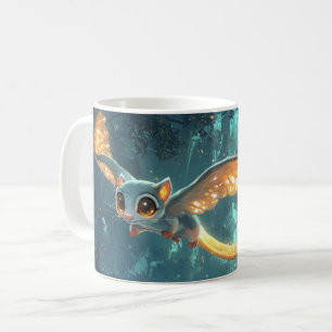 Eule oder Fledermaus Kaffeetasse