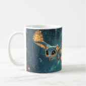 Eule oder Fledermaus Kaffeetasse (Links)