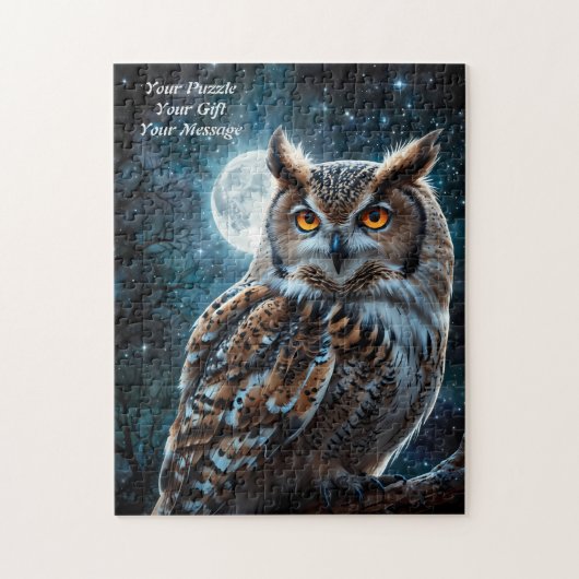 Eule of Wisdom Jigsaw Puzzle (Vertikal)