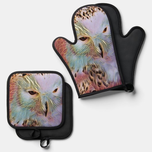 EULE OFENHANDSCHUH & Topflappen-Set (Vorderseite/Rückseite)