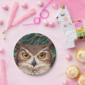 Eule Pappteller (Party)