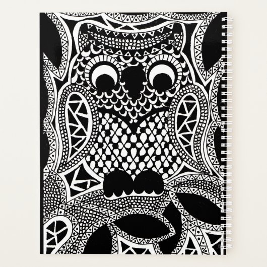 Eule Planer (Rückseite)