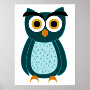 Eule Poster