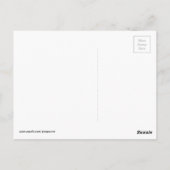 Eule Postkarte (Rückseite)