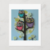 eule postkarte (Vorderseite)