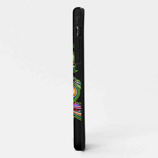 Eule psychedelisches Popart iPhone 5 Hüllen (Hinten/Links)