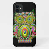 Eule psychedelisches Popart iPhone 5 Hüllen (Rückseite)