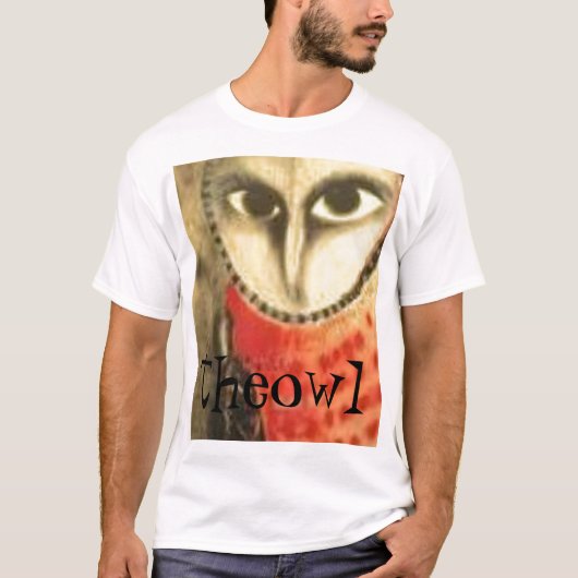 Eule psychisch, theowl T-Shirt (Vorderseite)