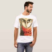 Eule psychisch, theowl T-Shirt (Vorne ganz)