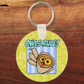 Eule-Regel Schlüsselanhänger (Vorderseite)