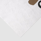 Eule schaut in meine Augen Seidenpapier (Detail)