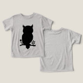 Eule - Scherenschnitt (Design Vorderseite & Rückseite)