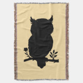 Eule - Scherenschnitt Decke (Vorderseite Vertikal)