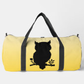 Eule - Scherenschnitt Duffle Bag (Vorderseite)