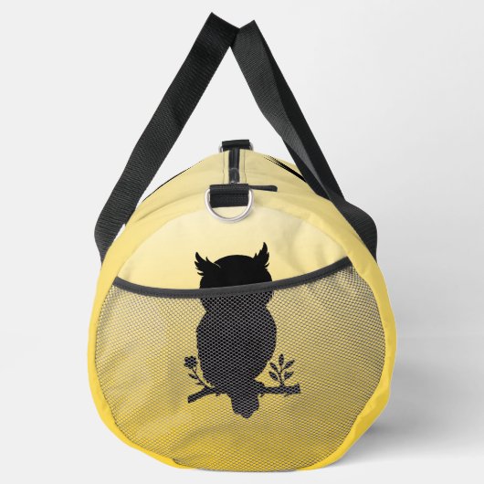 Eule - Scherenschnitt Duffle Bag (Rechts)