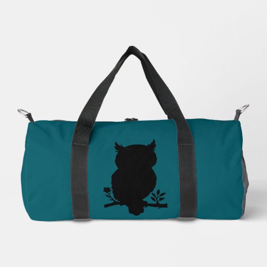 Eule - Scherenschnitt Duffle Bag (Vorderseite)